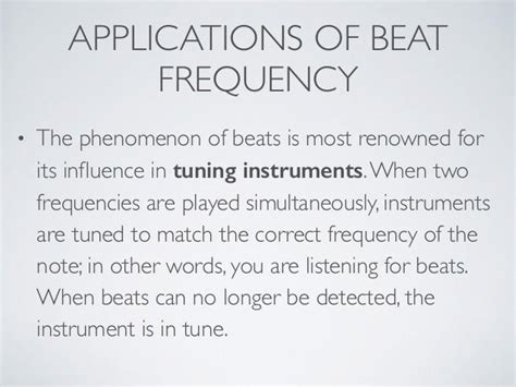 Beat Frequency Lo 8