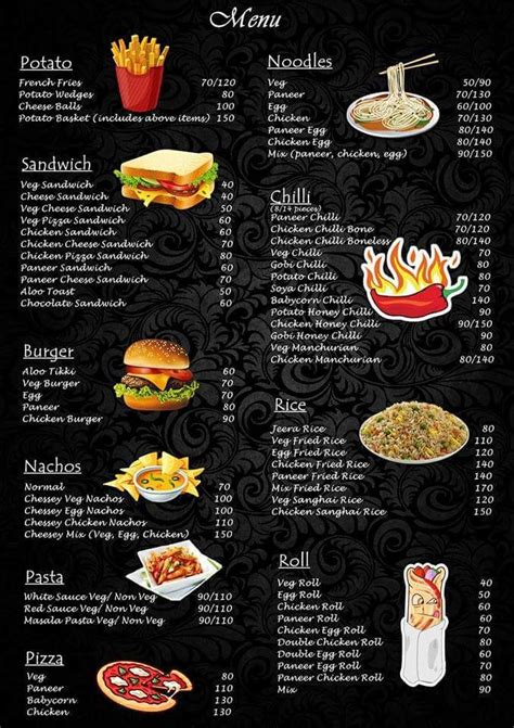 Menu Design Services By Freelance Menu Designers Fiverr Cardápio De