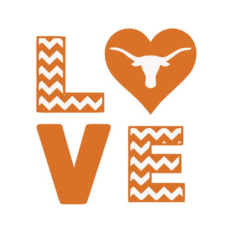 Love Texas Longhorns Svg Texas Longhorns Png Sport Svg Ncaa Inspire