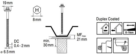 HILTI S MDW61C 6 Self Drilling Metal Screws Instruction Manual