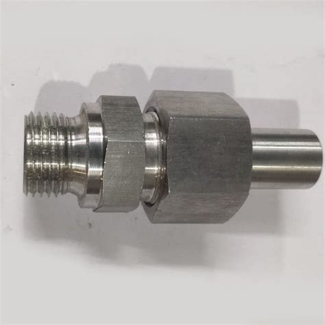 Stainless Steel Weldable Connector For Gas Pipe Size Inch Diameter