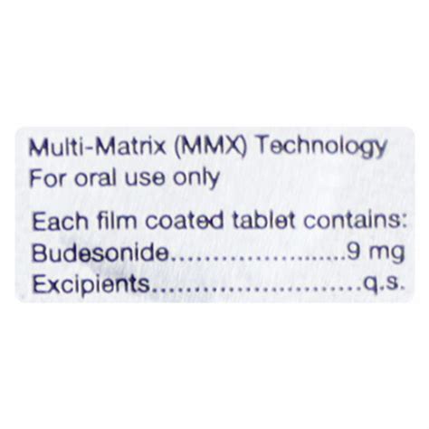 CORTIMENT MMX 9mg Tablet 10's : Price, Uses, Side Effects | Netmeds