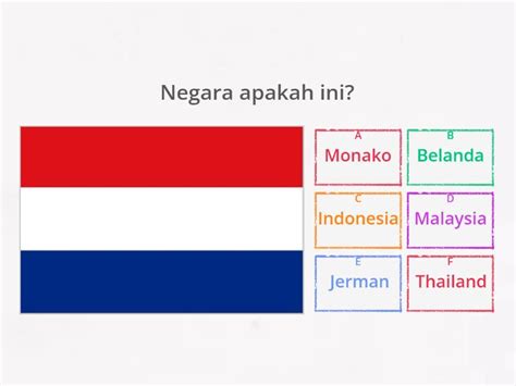 Tebak Bendera Negara Quiz