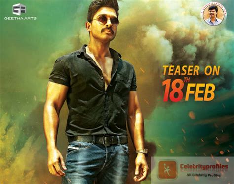 Sarrainodu Movie Teaser To Release On 18th February Movie Teaser