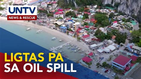 Bayan Ng El Nido Sa Palawan Nagnegatibo Sa Oil Spill Youtube