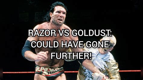 Razor Ramon Vs Goldust Could Have Gone Further Wwe Stitch Scotthall