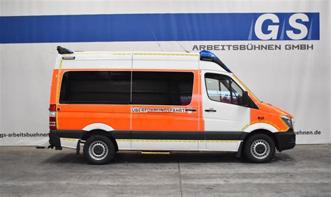 Ktw Mercedes Sprinter Krankentransportwagen Sofort Verf Gbar