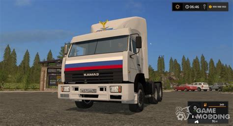 КамАЗ-54115 из Дальнобойщиков для Farming Simulator 2017