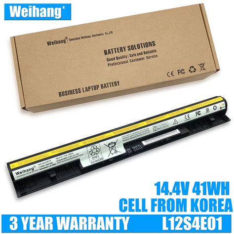 2019 2900mAh Weihang Korea Cell L12S4E01 Battery For Lenovo IdeaPad