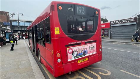 London Bus Vlog 384 First Ever Built E200 Voith Route 193 36261