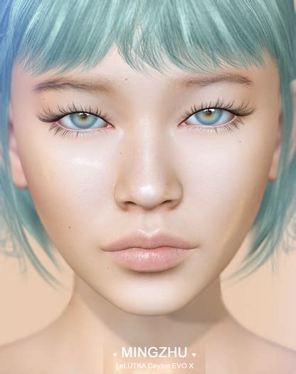 Second Life Marketplace [leronso] Mingzhu Skin For Lelutka Evo X