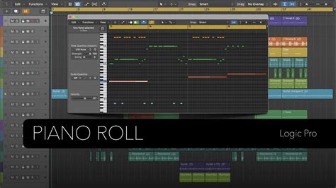 Logic Pro Piano Roll Youtube