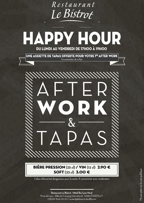 Flyer A Animation Restaurant After Work Design By Cr Ativ Mag Biere