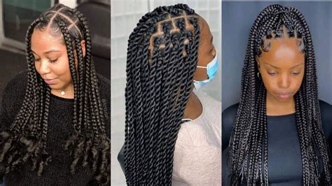 Knotless Senegalese Twists With No Rubber Bands