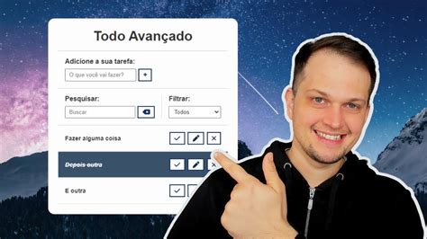 Projeto De Javascript Para Iniciantes To Do List Javascript Puro