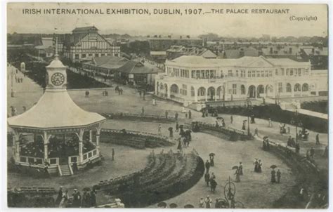 Irish International Exhibition Dublin Vintage Postcard E