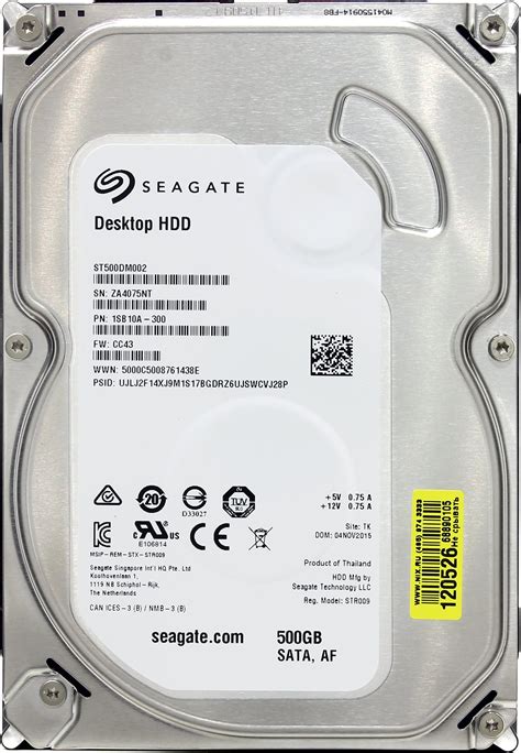 Hdd Seagate Barracuda Barracuda Gb St Dm