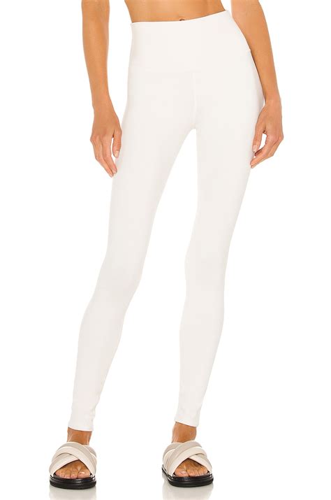 Alo High Waist Airbrush Legging In Ivory Revolve