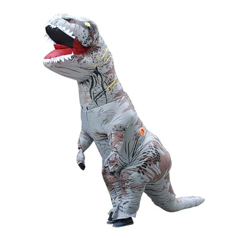 Disfraz Inflable De Dinosaurio T Rex Para Adultos Y Ni Os Traje De