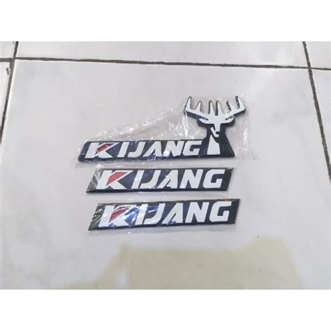 Jual Logo Sticker Stiker Mobil Tulisan Kijangaksesoris Emblem Kijang