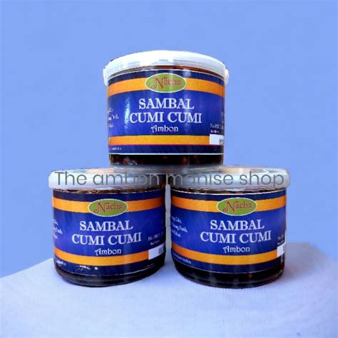 Jual Sambal Cumi Cumi Ambon Shopee Indonesia