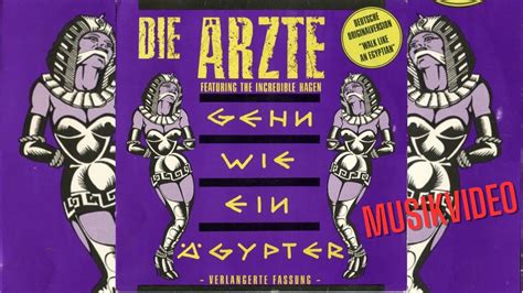 Ärzte Gehn wie ein Ägypter Musikvideo aus dem Album Ist das