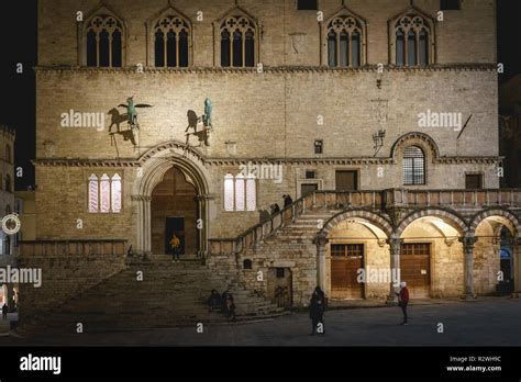 Perugia Main Square Hi Res Stock Photography And Images Alamy