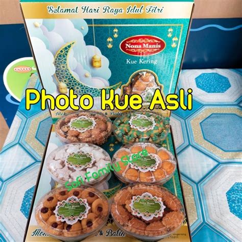 Jual Kue Lebaran Paket Kue Lebaran Kue Kering Nona Manis Paket