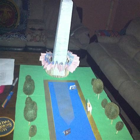 Washington Monument Craft Washington Monument Project Social Studies