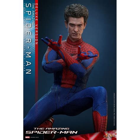 Spider Man Deluxe Hot Toys Mms The Amazing Spider Man Figure