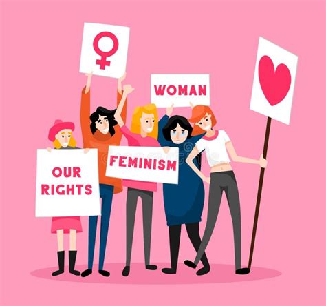 Feminism Activists Stock Illustrations 570 Feminism Activists Stock