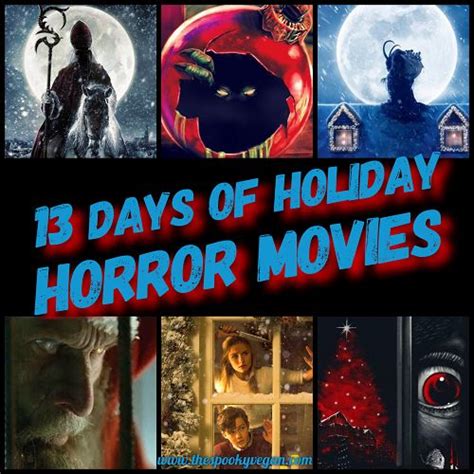 13 Days of Holiday Horror Movies | Christmas horror, Christmas horror ...