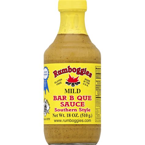 Rumboggies Bar B Que Sauce Southern Style Mild 18 Oz Instacart