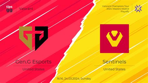 Gen G Esports Vs Sentinels 24 03 2024 Live Odds Match Betting Lines