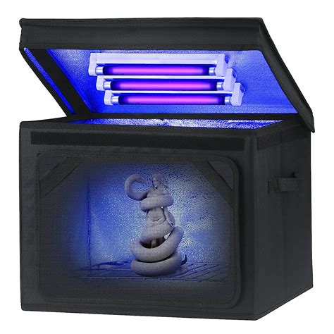 COOSPIDER Lámpara de luz de curado de resina UV para impresora 3D caja