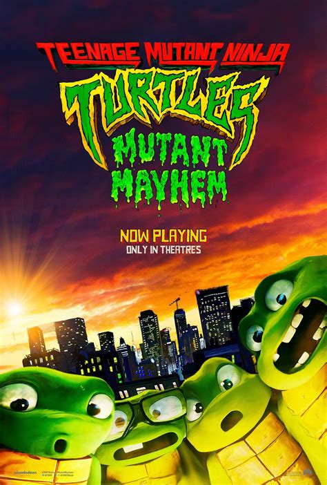 Teenage Mutant Ninja Turtles Mutant Mayhem 46 Of 48 Extra Large Movie Poster Image Imp Awards