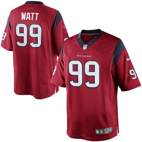 JJ Watt Houston Texans Nike Alternate Limited Jersey - Red