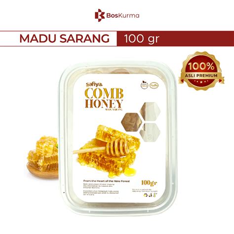 Jual Madu Sarang Gram Sarang Madu Murni Asli Melifera Honeycomb