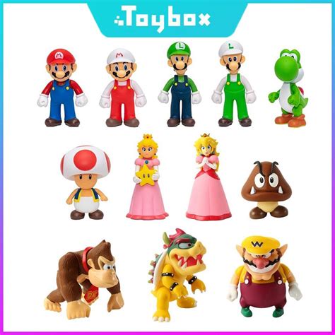 NINTENDO Mô Hình Nhân Vật Super Mario Trang Trí Xe Hơi Shopee Việt Nam