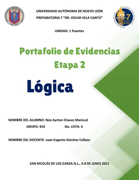 Nacm Ar Etapa Logica Academia De Lgica Universidad Autnoma De