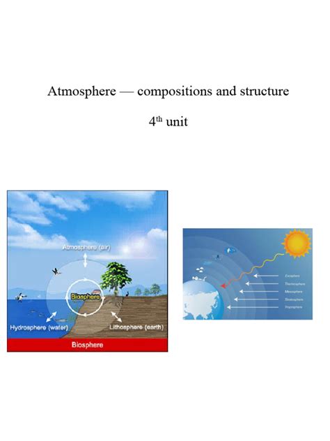 Atmosphere - Compositions and Structure | PDF