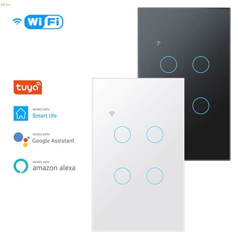 Interruptor De Luz De Pared Inteligente Wifi Apagador Inteligente Smart