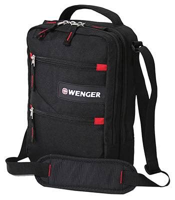 Сумка Swissgear SA18262166 "Mini Vertical boarding bag" черный/красный ...