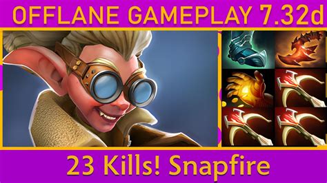 Dota 2 Snapfire Offlane Gameplay High MMR YouTube