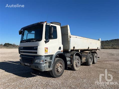 Kupi Wywrotka Daf Cf X Camion Benne Przez Licytacj Francja