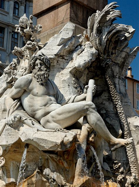 Fuente De Los Cuatro R Os Gian Lorenzo Bernini Historia Arte Ha