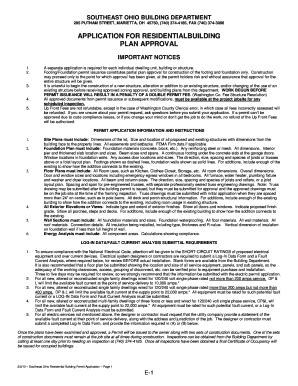 Fillable Online Washingtongov APPLICATION FOR RESIDENTIALBUILDING PLAN