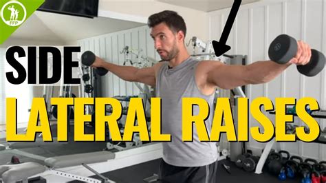 Side Lateral Raises For Shoulder Form And Technique Youtube