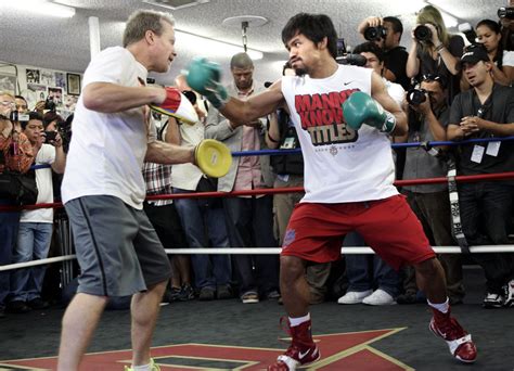 MANNY PACQUIAO WILDCARD MEDIA DAY PHOTO GALLERY Boxing News Boxing