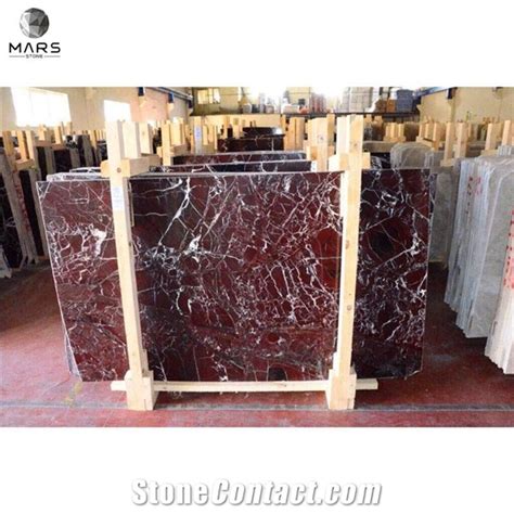 Turkey Rosso Lepanto Marble Slabs Antico Purple Floor Tiles From China